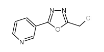 cas no 677347-79-4 is 2-(CHLOROMETHYL)-5-(PYRIDIN-3-YL)-1,3,4-OXADIAZOLE