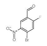 cas no 679839-39-5 is 4-Bromo-2-fluoro-5-nitrobenzaldehyde