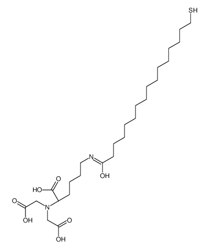 cas no 681239-94-1 is (2S)-2-[bis(carboxymethyl)amino]-6-(16-sulfanylhexadecanoylamino)hexanoic acid