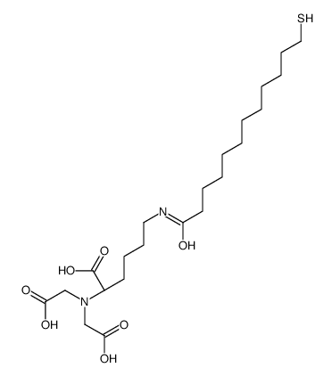 cas no 681239-95-2 is (2S)-2-[bis(carboxymethyl)amino]-6-(12-sulfanyldodecanoylamino)hexanoic acid