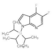 cas no 685513-89-7 is 1H-Pyrrolo[2,3-b]pyridine, 4,5-difluoro-1-[tris(1-methylethyl)silyl]-