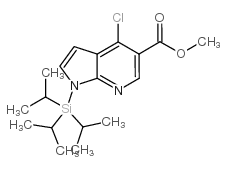 cas no 685513-97-7 is methyl 4-chloro-1-[tris(propan-2-yl)silyl]-1H-pyrrolo[2,3-b]pyridine-5-carboxylate