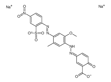 cas no 68833-61-4 is disodium 5-[[2-methoxy-5-methyl-4-[(4-nitro-2-sulphonatophenyl)azo]phenyl]azo]salicylate