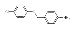 cas no 6969-14-8 is Benzenamine,4-[[(4-chlorophenyl)thio]methyl]-