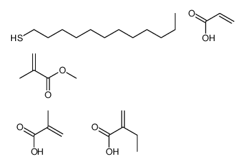 cas no 70969-62-9 is dodecane-1-thiol,2-methylidenebutanoic acid,methyl 2-methylprop-2-enoate,2-methylprop-2-enoic acid,prop-2-enoic acid