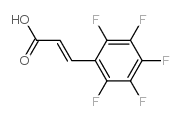 cas no 719-60-8 is 2,3,4,5,6-pentafluorocinnamic acid