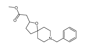 cas no 723289-02-9 is Methyl (8-benzyl-1-oxa-8-azaspiro[4.5]dec-2-yl)acetate