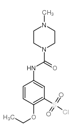 cas no 725234-38-8 is 2-ETHOXY-5-[(4-METHYL-PIPERAZINE-1-CARBONYL)-AMINO]-BENZENESULFONYL CHLORIDE