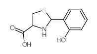 cas no 72678-82-1 is 4-Thiazolidinecarboxylicacid, 2-(2-hydroxyphenyl)-