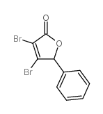 cas no 72857-86-4 is 3,4-DIBROMO-5-PHENYL-2(5H)-FURANONE