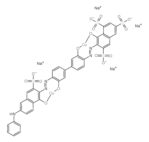 cas no 72927-72-1 is tetrasodium [mu-[7-[[4'-[[6-anilino-1-hydroxy-3-sulpho-2-naphthyl]azo]-3,3'-dihydroxy[1,1'-biphenyl]-4-yl]azo]-8-hydroxynaphthalene-1,3,6-trisulphonato(8-)]]dicuprate(4-)