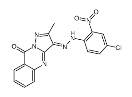 cas no 74336-59-7 is 3-[(4-chloro-2-nitrophenyl)azo]-2-methylpyrazolo[5,1-b]quinazolin-9(1H)-one