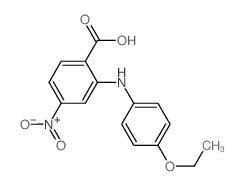 cas no 74859-51-1 is Benzoic acid,2-[(4-ethoxyphenyl)amino]-4-nitro-