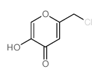 cas no 7559-81-1 is 4H-Pyran-4-one,2-(chloromethyl)-5-hydroxy-