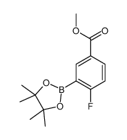 cas no 757982-31-3 is 2-Fluoro-5-(Methoxycarbonyl)benzeneboronic acid pinacol ester