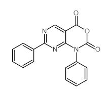 cas no 76360-78-6 is 1,7-DIPHENYL-1H-PYRIMIDO[4,5-D][1,3]OXAZINE-2,4-DIONE