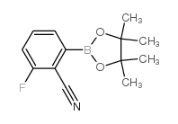 cas no 765916-91-4 is 2-Cyano-3-fluorophenylboronic acid pinacol ester