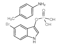 cas no 80008-69-1 is 5-BROMO-3-INDOLYL PHOSPHATE P-TOLUIDINE SALT