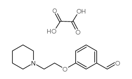 cas no 81068-27-1 is 3-[2-(1-PIPERIDINYL)ETHOXY]BENZALDEHYDE OXALATE