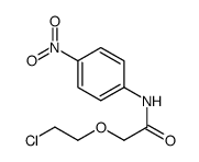 cas no 811450-82-5 is 2-(2-CHLOROETHOXY)-4'-NITROACETANILIDE