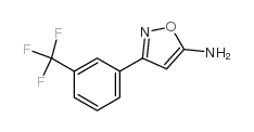 cas no 82360-94-9 is 3-(3-(TRIFLUOROMETHYL)PHENYL)ISOXAZOL-5-AMINE