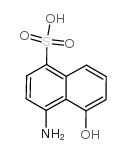 cas no 83-64-7 is 1-Naphthalenesulfonicacid, 4-amino-5-hydroxy-