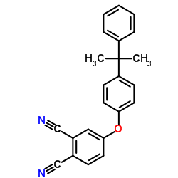 cas no 83482-57-9 is 4-[4-(2-Phenyl-2-propanyl)phenoxy]phthalonitrile