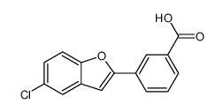 cas no 835595-05-6 is 3-(5-chloro-1-benzofuran-2-yl)benzoic acid