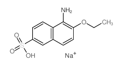 cas no 84145-62-0 is 2-Naphthalenesulfonicacid, 5-amino-6-ethoxy-, sodium salt (1:1)