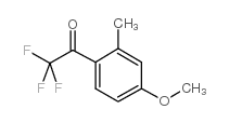 cas no 845823-11-2 is 2,2,2-trifluoro-1-(4-methoxy-2-methylphenyl)ethanone