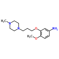 cas no 846023-55-0 is 4-Methoxy-3-(3-(4-Methylpiperazin-1-yl)propoxy)aniline