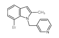 cas no 850349-26-7 is 7-bromo-2-methyl-1-(pyridin-3-ylmethyl)indole