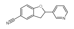 cas no 851777-36-1 is 2-(PYRIDIN-3-YL)-2,3-DIHYDROBENZOFURAN-5-CARBONITRILE