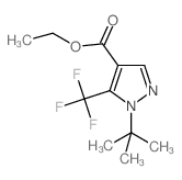 cas no 852691-03-3 is ETHYL 1-(TERT-BUTYL)-5-(TRIFLUOROMETHYL)-1H-PYRAZOLE-4-CARBOXYLATE