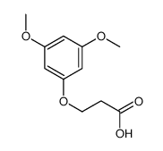 cas no 854678-45-8 is 3-(3,5-Dimethoxyphenoxy)propanoic acid