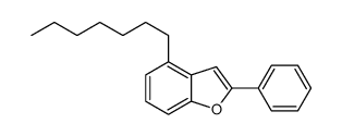 cas no 863870-95-5 is 4-HEPTYL-2-PHENYLBENZOFURAN