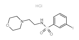 cas no 864759-45-5 is 3-IODO-N-(2-MORPHOLIN-4-YL-ETHYL)-BENZENESULFONAMIDE HYDROCHLORIDE