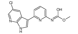 cas no 866541-54-0 is Methyl [6-(5-chloro-1H-pyrrolo[2,3-b]pyridin-3-yl)-2-pyridinyl]ca rbamate