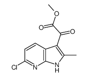 cas no 872366-92-2 is Methyl (6-chloro-2-methyl-1H-pyrrolo[2,3-b]pyridin-3-yl)(oxo)acet ate