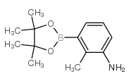 cas no 882678-96-8 is 2-methyl-3-(4,4,5,5-tetramethyl-1,3,2-dioxaborolan-2-yl)aniline