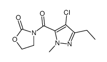 cas no 884314-05-0 is 3-[(4-CHLORO-3-ETHYL-1-METHYL-1H-PYRAZOL-5-YL)CARBONYL]-2-OXAZOLIDINONE