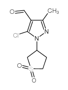 cas no 885-44-9 is 5-CHLORO-1-(1,1-DIOXIDOTETRAHYDROTHIEN-3-YL)-3-METHYL-1H-PYRAZOLE-4-CARBALDEHYDE