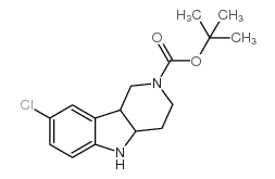 cas no 885272-52-6 is 8-chloro-1,3,4,4a,5,9b-hexahydro-pyrido[4,3-b]indole-2-carboxylic acid tert-butyl ester