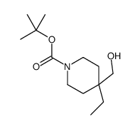 cas no 885523-38-6 is 1-BOC-4-ETHYL-4-(HYDROXYMETHYL)-PIPERIDINE