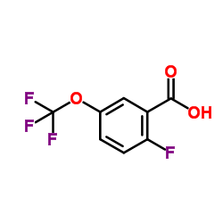 cas no 886497-85-4 is 2-Fluoro-5-(trifluoromethoxy)benzoic acid