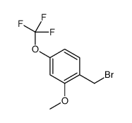 cas no 886500-35-2 is 2-METHOXY-4-(TRIFLUOROMETHOXY)BENZYL BROMIDE