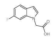 cas no 887685-54-3 is (6-Fluoro-indol-1-yl)-aceticacid