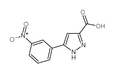 cas no 899714-76-2 is 5-(3-Nitrophenyl)-1H-pyrazole-3-carboxylic acid