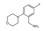 cas no 905439-34-1 is (5-fluoro-2-morpholin-4-ylphenyl)methanamine