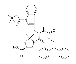 cas no 908601-15-0 is Fmoc-Trp(Boc)-Ser(psi(Me,Me)pro)-OH